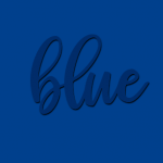 blue